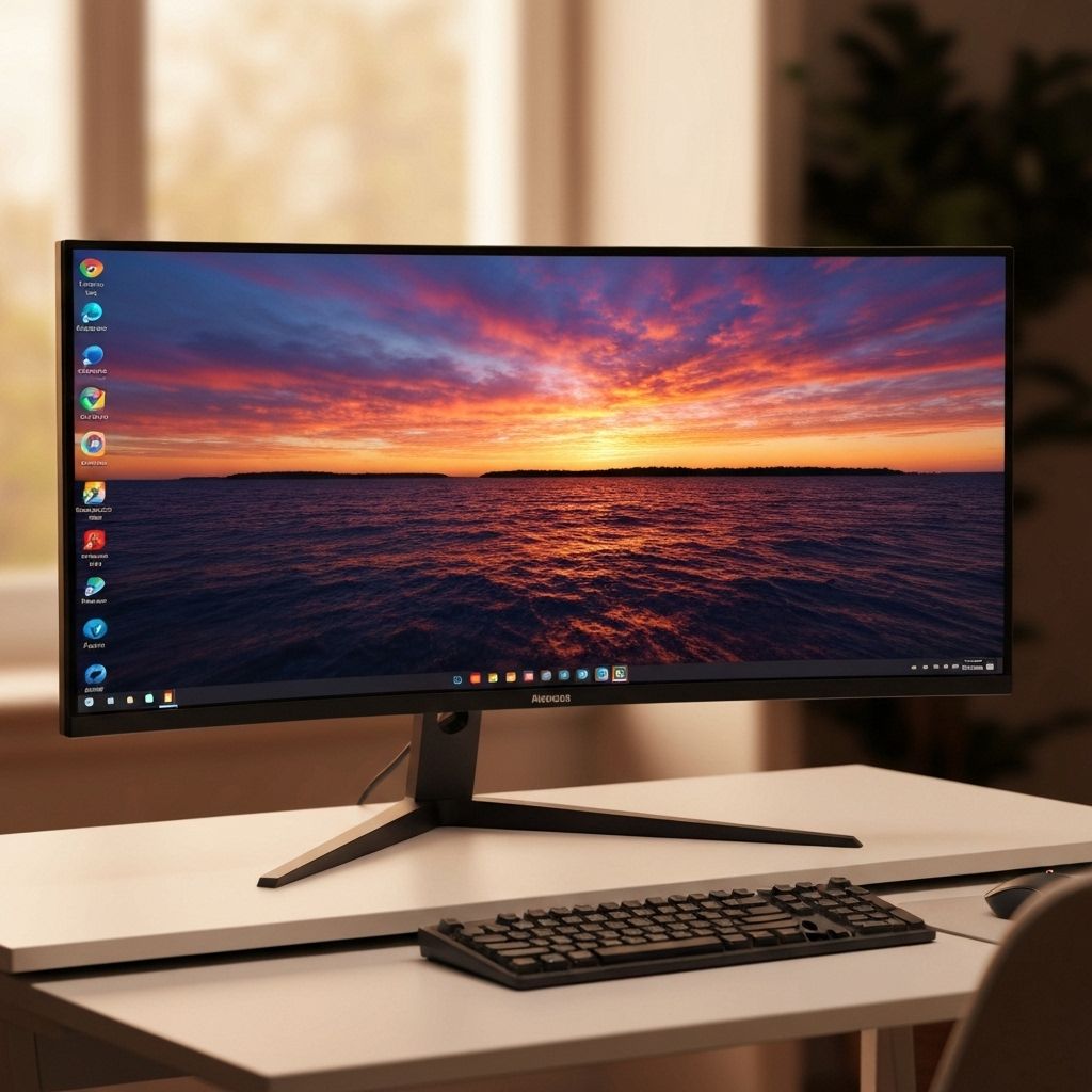 Curved Ultrawide Monitor